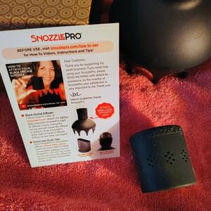 SnozzlePro Adapter For Hair Dryer Diffuser, Black Orchid, Etc